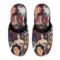 thumbnail image 5 of Mens Cozy Slippers Selena Quintanilla Warm Soft Plush Slipper Slip-on House Shoes for Home Indoor Outdoor, 5 of 8