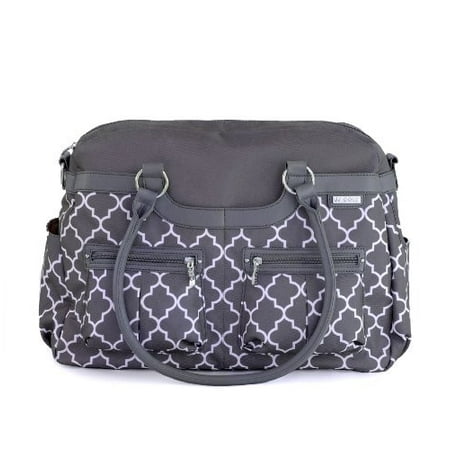 Jj Cole Satchel Diaper Bag Stone Arbor
