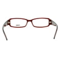 thumbnail image 4 of Fendi Women's Eyeglasses F664 618 Burgundy 51 14 140 Frames Rectangular, 4 of 6
