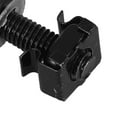 thumbnail image 3 of TEHAUX 50Sets Stainless Steel Rack Screws and Cage Nuts for Network Server Cabinet Mounting, 3 of 8