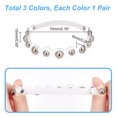 thumbnail image 3 of 3Pairs Pearl Beaded Shoe Straps Elastic Shoe Laces Beads High Heel Shoelaces Anti Loose Shoelace Belt Ankle Straps Detachable Shoe Strap Band, 3 of 6