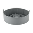 thumbnail image 1 of Billuyoard Freidora de aire, olla de silicona, olla a presión, alfombrilla de silicona, cesta de vapor portátil, accesorios multifuncionales para ollas de Barra de herramientas Gris Billuyoard HA025776-02, 1 of 6