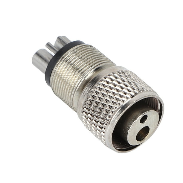 Adaptador De Pieza De Mano De Alta Velocidad, Resistente A La Oxidación Adaptador De Pieza De Mano Dental De Fácil Mantenimiento De 4 A 2 Orificios Para Dentista Para ANGGREK 4 To 2 Hole Dental Handpiece Adapter