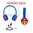 thumbnail image 4 of Diadema Audífonos Bluetooth Super Mario Manos Libres Color Azul, 4 of 7