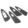 thumbnail image 3 of Window Lifter Panel For  4pcs/Set Carbon Fiber Window Lifter Switch Panel Cover Trim Fits For   06-12, 3 of 8