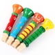 thumbnail image 1 of Reloj despertador Qin de ocho tonos con cuentas pequeñas, juego de piano para niños, juguete de madera para bebés, bloques de construcción educativos para educación temprana, 1 of 6