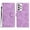 Purple, variant on for Samsung A42 5G Case, Lovely Flower Embossed PU Leather Magnetic Wallet with Stand Holder Flip Cover with Card Slots & Strap Compartment for Galaxy A42 5G for Women Girls,Blue