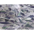 thumbnail image 3 of Ambesonne Flower Print Quilted Bedspread Set 3 Pcs, Floral Botany Pattern, King, Mauve Sea Green Quartz, 3 of 4