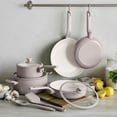thumbnail image 3 of GreenPan Essence 10 Piece Ceramic Nonstick Cookware Set, Clay, 3 of 8