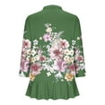 thumbnail image 3 of Pisexur Womens Jacket Open Front Cardigans Plus Size Jackets Coats Fall Jackets Women's Non Positioning Printed Fashionable Loose Lace Cardigan Top, 3 of 4