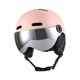 thumbnail image 2 of Casco de snowboard con gafas de esquí, cascos deportivos de protección para la cabeza, casco de nieve Rosa, 2 of 8