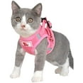 thumbnail image 2 of LAICAIW Dog Harness and Leash Set, No Pull Reflective Adjustable Pet Soft Mesh Chest Vest Harnesses Easy Control for Small Medium Dogs and Cats Outdoor Walking, 2 of 7