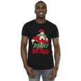 thumbnail image 2 of Johnny Bravo Mens Johnny Christmas T-Shirt, 2 of 3