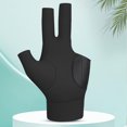 thumbnail image 4 of Guantes 3 Dedos Piscina Transpirable Billar Mano Izquierda (Izquierda) Negro, 4 of 9