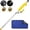 Yellow, variant on Jethose Pressure Washer, 2-in-1 High Pressure Power Washer with 2 Spray Tips, Garden Hose Nozzle with Quick Connectors for Car, Driveway, Patio Cleaning