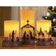 thumbnail image 3 of Set de 3 velas LED sin llama para belén navideño, 3 of 3