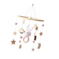thumbnail image 3 of Móvil para cuna de bebé, sonajeros para recién nacidos, decoración de techo, juguete sensorial para cuna de bebé Conejito rosa, 3 of 9
