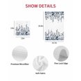 thumbnail image 7 of Blue Botanical Kitchen Dish Towels for Drying Dishes Set of 3, Dragonfly Flower Leaf Retro Ink Style Waffle Weave Microfiber Hand Tea Bathroom Towels Quick Dry & Absorbent Towel 15.7x23.6, 7 of 7