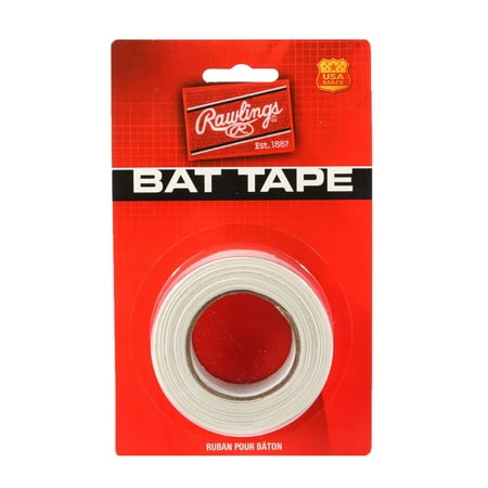 Rawlings Bat Tape (white) (Best Tape Ball Bats)