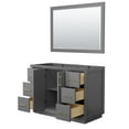 thumbnail image 5 of Wyndham Collection Wcf414148s-Cxsxx-M46 Strada 47" Single Free Standing Vanity Cabinet -, 5 of 7
