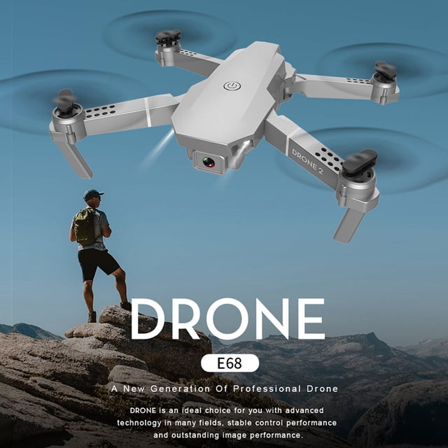 WLR/C E68 4K Cámara FPV Altitude Hold RC Quadcopter con batería Ndcxsfigh Nuevos Originales