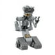 thumbnail image 5 of Juguete de rompecabezas con modelo de robot Thunderbolt 5, ensamblaje de bloques de construcción de partículas pequeñas, 5 of 5