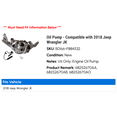 thumbnail image 2 of Pump - Compatible with 2018 Jeep Wrangler JK, 2 of 3