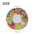 thumbnail image 6 of Balery Dancing African Womans Shower Caps, Double Layer Waterproof Shower Cap, Double Layers Reusable Shower Cap With Soft Comfortable For Long Thick Hair Soft Bath Shower Hair Caps, 6 of 9