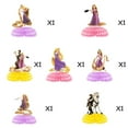 thumbnail image 7 of Long Hair Princess Party Decorations Centerpieces Honeycomb Table Toppers Backdrop Birthday Party Decor Supplies Banner, 7 of 7