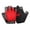 Red, variant on Toudaret Sport Gloves Cycling Gloves 1 Pair Sports Cycling Bike Gloves Padded Half Finger Bicycle Gloves with Fastener Tape Shock-absorbing Anti-slip