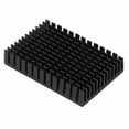thumbnail image 3 of Aluminum Heat Sink, Black Strong CPU Heat Sink 5 PCS  For Power Supplie For CPU For Motherboard For PCB For Module For IC Radiator For Router For, 3 of 8