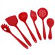 thumbnail image 5 of Juego De 7 Utensilios De Cocina, Utensilios De Cocina Antiadherentes De Silicona Resistentes Al Calor Con Estante De Almacenamiento, 5 of 14