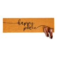 thumbnail image 2 of Nonslip Coco Coir Front Door Welcome Mat, Happy Place Outdoor Rug (17 x 60 in), 2 of 9