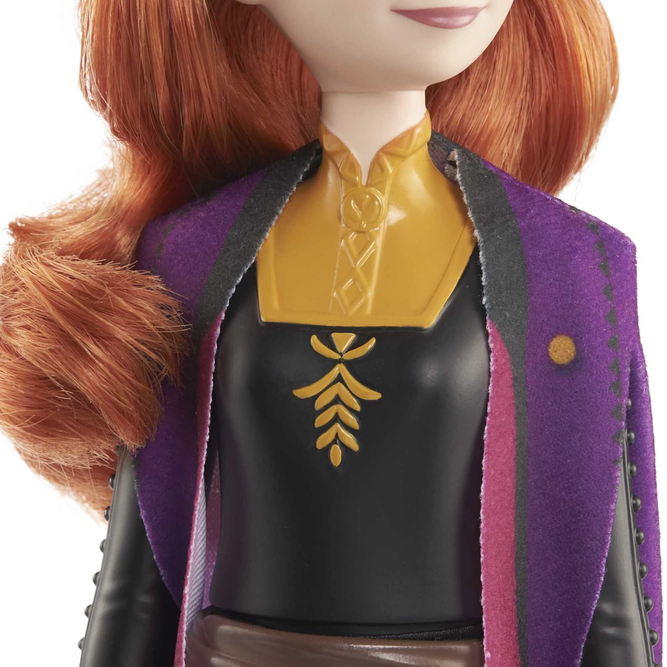 Disney Frozen Anna Fashion Doll & Accessory, Toy Inspired by the Movie Disney Frozen 2