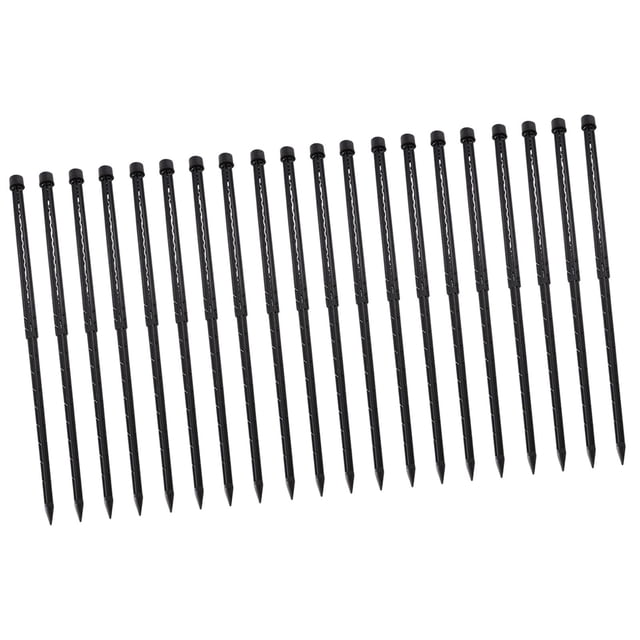 Poste de red de sombra de 20 piezas, soporte fijo, Clips de red de jardín, Clips fijos de red de sombreado portátil, accesorios para malla, red de páj Zulema Clips de red de sombra