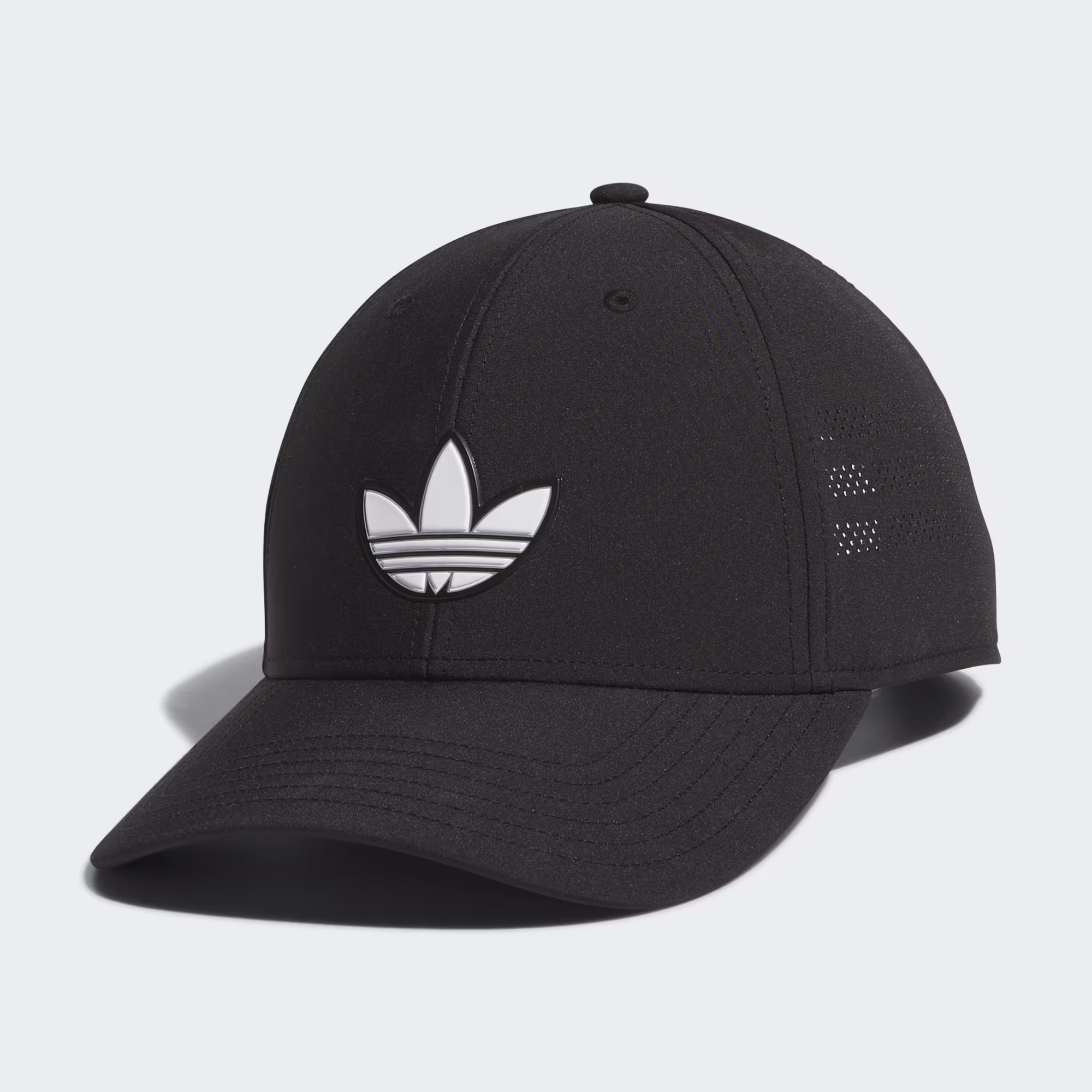 Gorra Adidas Beacon 6.0 Negra Deportiva Ajustable Visera Curva