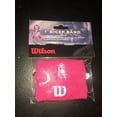 thumbnail image 2 of Wilson 2" Pink Wristband with NFL BCA Logo, 2 of 2