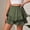 Army Green, variant on Tqcoqu Flowy Shorts for Women Ruffle Skorts Mini Skirts High Waisted Summer Shorts,Black,Women's S-XL