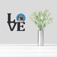 thumbnail image 2 of Blue Mastiff Metal Wall Artwork LOVE, 2 of 2