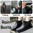 thumbnail image 5 of AUXDIQ Rain Boots Women Short Ankle Waterproof Rain Shoes Outdoor Garden Shoes, 5 of 6