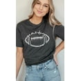 thumbnail image 6 of Cursive Football Game Day Graphic Tee T-Shirt, 6 of 10
