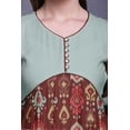 thumbnail image 5 of Bimba Kurta Anarkali Imprimée Longue Tenue de Soirée Évasée Kurtis pour Femmes, 5 of 5