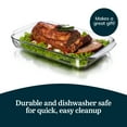 thumbnail image 4 of Libbey Baker’s Basics 3 Piece Glass Baking Dish Set, Stackable, Clear Versatile Casserole Dish Set, Baking Glassware Set for Food Prep and Baking, 4 of 4