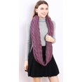 thumbnail image 5 of SURJDE Womens Thick Ribbed Knit Winter Infinity Circle Loop Scarf, 5 of 5