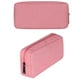 thumbnail image 4 of Bewildely Estuche portátil para bolsa de almacenamiento, organizador de dispositivos USB Digital, Cable para auriculares de viaje Almacenamiento y organización del hogar rosado L, 4 of 6