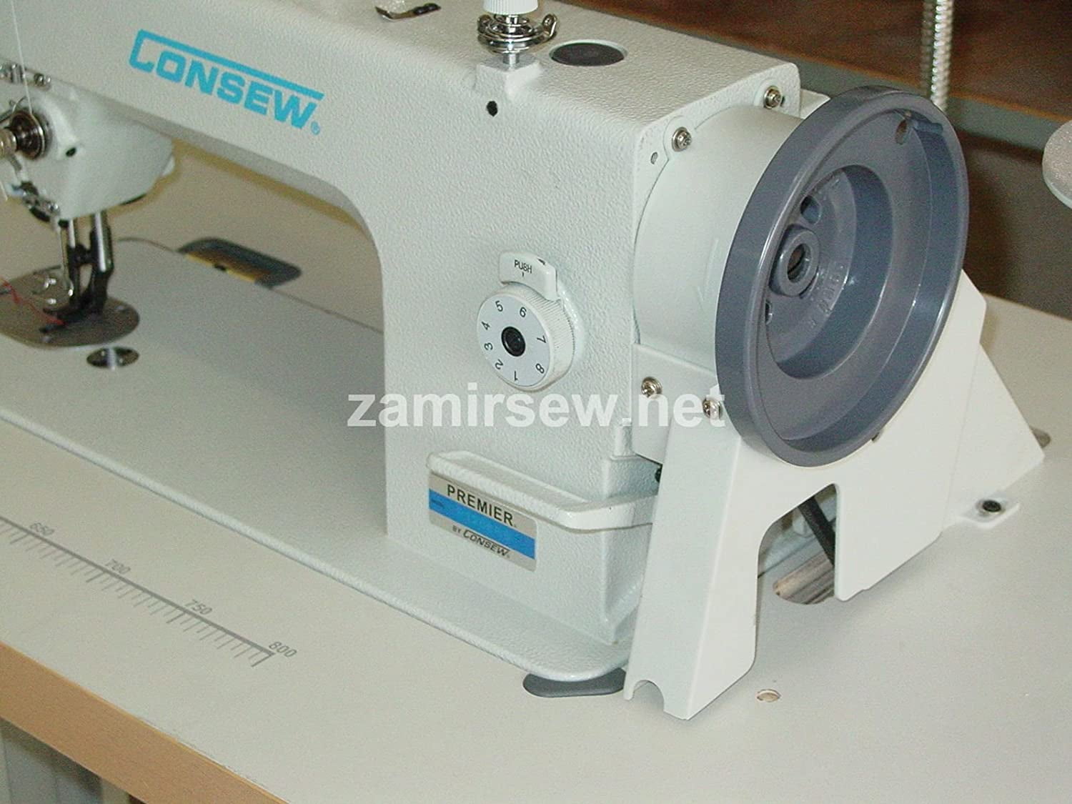 Consew P1206RB Needle Feed Industrial Sewing Machine with Table