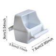thumbnail image 3 of 4Pcs Bird Feeder Cups - Cage Mounted Food/Water Bowls, Easy Clean, Durable PP Material, for Parrots, Small Birds, 3 of 6