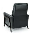 thumbnail image 6 of Comfort Pointe Maxton Black Faux Leather Manual Push Back Recliner, 6 of 9