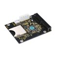 thumbnail image 2 of Card 5V SD Memory Card to IDE 3.5in 40 Pin Disk Driver Converter Board Riser Card SD to ATA IDE Adapter Support Up to 128GB SDXD Card, 2 of 7