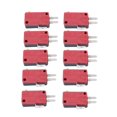 thumbnail image 3 of LAFGUR Bouton Arcade Micro 10 Pcs 3 Broches Bouton Poussoir Remplacement Micro pour Pièces Arcade, 3 of 8